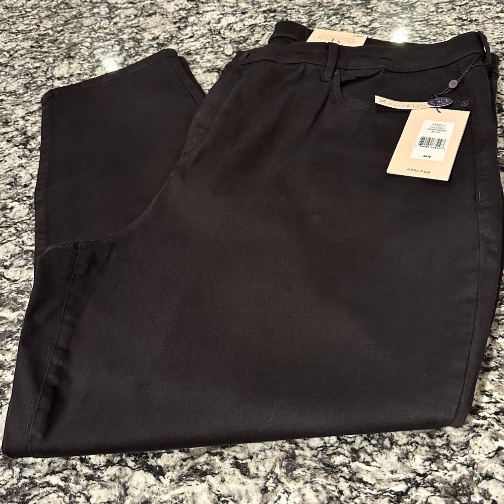 NYDJ Black Skinny Ankle Jeans - 24W - NWT - Comfortable & Stretchy - LiftxTuck